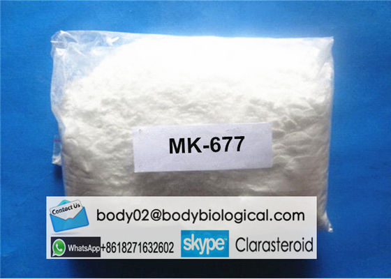 MK-677 / Mk677 Ibutamoren SARMs Raw Powder HPLC 99.5٪ لبناء العضلات